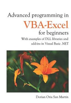 portada Advanced Programming in Vba-Excel for Beginners: With Examples of DLL Libraries and Add-Ins in Visual Basic .Net (en Inglés)