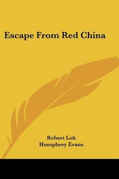 portada escape from red china (en Inglés)