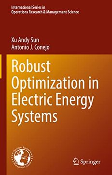 portada Robust Optimization in Electric Energy Systems (en Inglés)