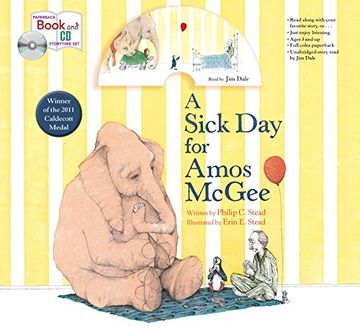 portada A Sick Day for Amos McGee: Book & CD Storytime Set