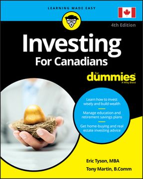 portada Investing for Canadians for Dummies (en Inglés)