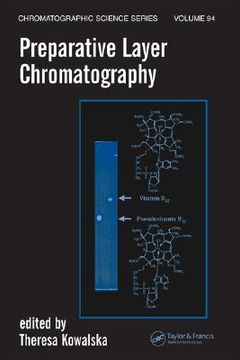portada preparative layer chromatography (en Inglés)