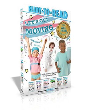 portada Let's Get Moving! the All-Star Collection: My First Soccer Game; My First Gymnastics Class; My First Ballet Class; My First Karate Class; My First Yog (Ready-to-Read, Pre-Level 1: My First)