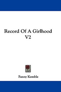 portada record of a girlhood v2 (en Inglés)