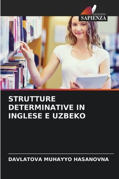 portada Strutture Determinative in Inglese E Uzbeko (en Italiano)