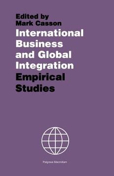 portada International Business and Global Integration: Empirical Studies (en Inglés)
