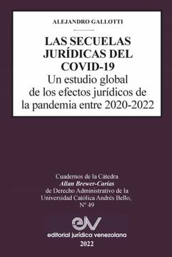 portada LAS SECUELAS JURÍDICAS DEL COVID-19. Un estudio global de los efectos jurídicos de la pandemia entre 2020-2022