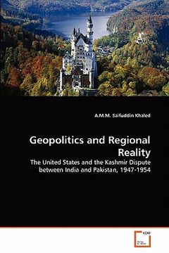 portada geopolitics and regional reality (en Inglés)