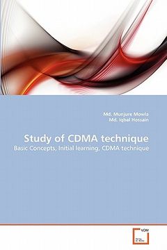 portada study of cdma technique (in English)