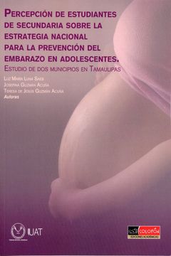 portada Percepción de Estudiantes de Secundaria Sobre la Estrategia Nacional Para la Prevención del Embarazo en Adolescentes. Estudio de dos Municipios en Tamaulipas