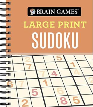 portada Brain Games Large Print Sudoku 