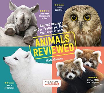 portada Animals Reviewed: Starred Ratings of our Feathered, Finned, and Furry Friends 