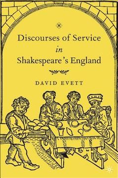 portada Discourses of Service in Shakespeare's England (en Inglés)