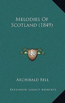 portada melodies of scotland (1849) (en Inglés)