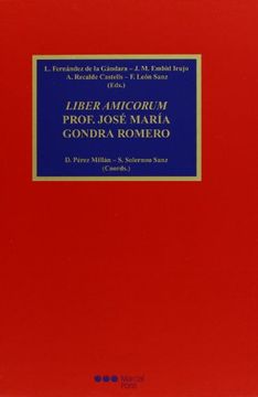 portada liber amicorum prof. josé maría gondra romero