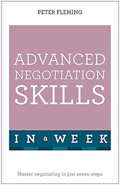 portada Negotiate Even Better Deals in a Week: Teach Yourself (in English)