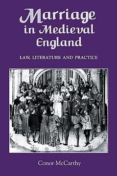 portada marriage in medieval england: law, literature and practice (en Inglés)