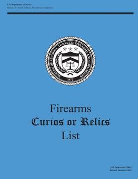 portada Firearms Curios or Relics List (in English)