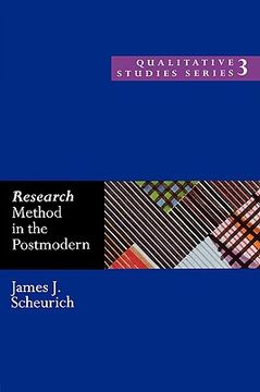 portada research method in the postmodern (in English)