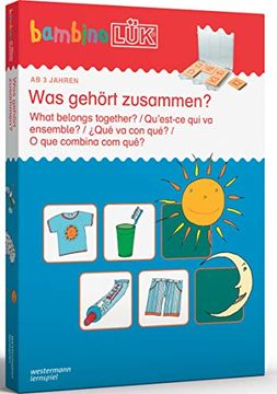 portada Bambino Lük-System: Bambinolük-Set: Was Gehört Zusammen? 3-5 Jahre: Enthält: Bambinolük-Lösungsgerät und Heft 1 (Bambinolük-Sets) (en Alemán)