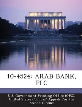portada 10-4524: Arab Bank, Plc (in English)
