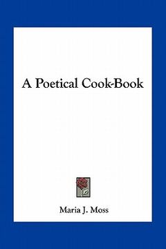 portada a poetical cook-book (en Inglés)