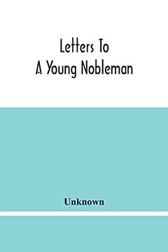 portada Letters to a Young Nobleman (en Inglés)