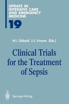 portada clinical trials for the treatment of sepsis (en Inglés)