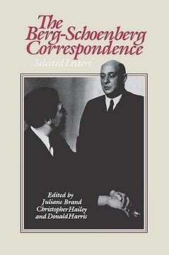 portada the berg-schoenberg correspondence: selected letters (in English)