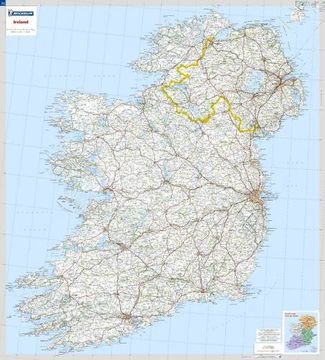 portada Ireland (Michelin Encapsulated Wall Maps)