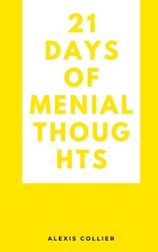 portada 21 Days of Menial Thoughts (en Inglés)