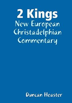 portada 2 Kings: New European Christadelphian Commentary (en Inglés)