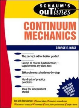 portada Schaum's Outline of Continuum Mechanics (Schaum's Outline Series) (en Inglés)