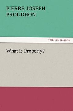 portada what is property? (en Inglés)