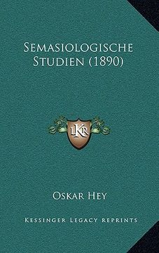 portada semasiologische studien (1890) (in English)