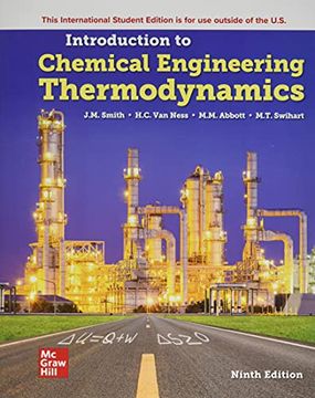 portada Introduction to Chemical Engineering Thermodynamics ise 
