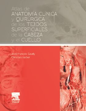 portada Atlas de Anatomía Clínica y Quirúrgica de los Tejidos Superficiales de la Cabeza y el Cuello