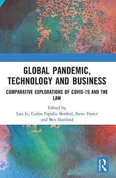 portada Global Pandemic, Technology and Business (en Inglés)