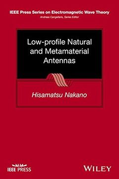 portada Low-Profile Natural and Metamaterial Antennas: Analysis Methods and Applications (en Inglés)