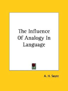 portada the influence of analogy in language