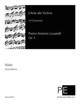 portada L'Arte del Violino: 12 Concertos (en Inglés)