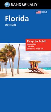 portada Rand McNally Easy to Fold: Florida State Laminated Map