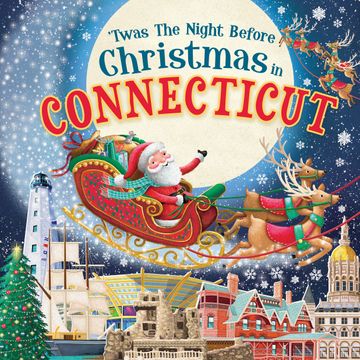 portada 'Twas the Night Before Christmas in Connecticut (en Inglés)