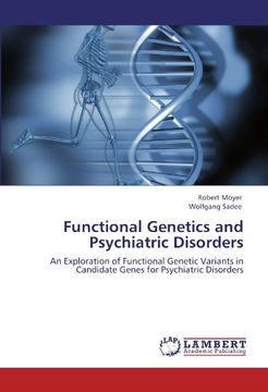 portada functional genetics and psychiatric disorders (en Inglés)