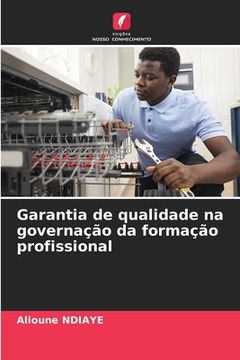 portada Garantia de qualidade na governação da formação profissional (en Portugués)