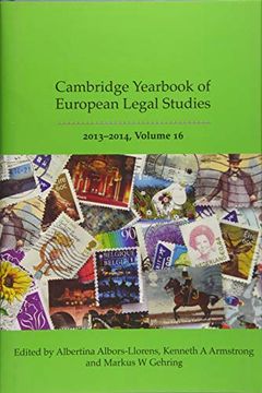 portada Cambridge Yearbook of European Legal Studies, Vol 16 2013-2014 (en Inglés)