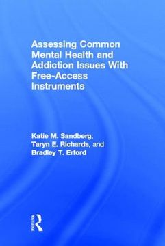 portada assessing common mental health and addiction issues with free-access instruments (en Inglés)
