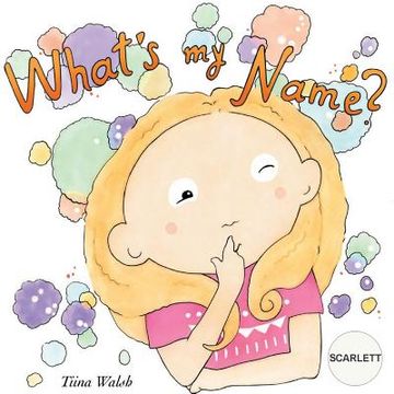 portada What's my name? SCARLETT (en Inglés)