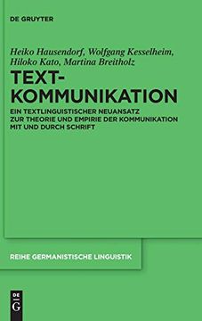 portada Textkommunikation (en Alemán)