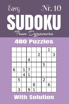 portada Easy Sudoku Nr.10: 480 puzzles with solution (in English)